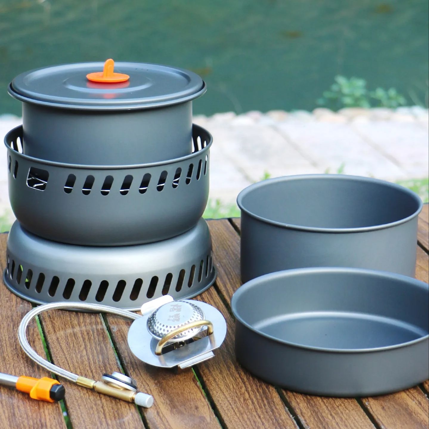 Camping Alloy Cooking Pot Fry  - Camping Cooking Pots And Pans Set review and price