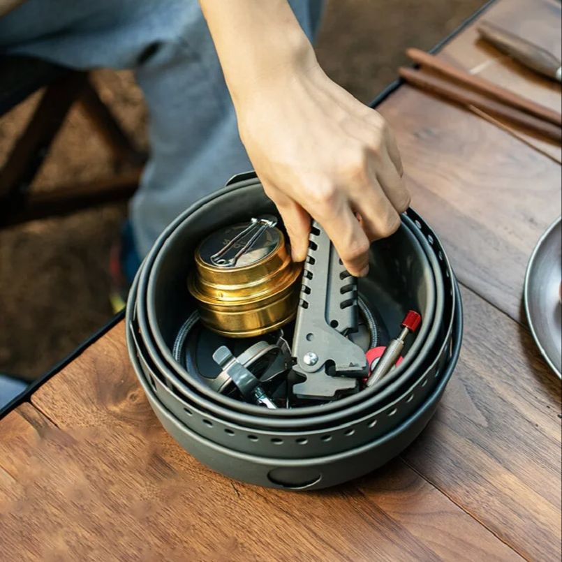 Camping Alloy Cooking Pot Fry  - Camping Cooking Pots And Pans Set review and price