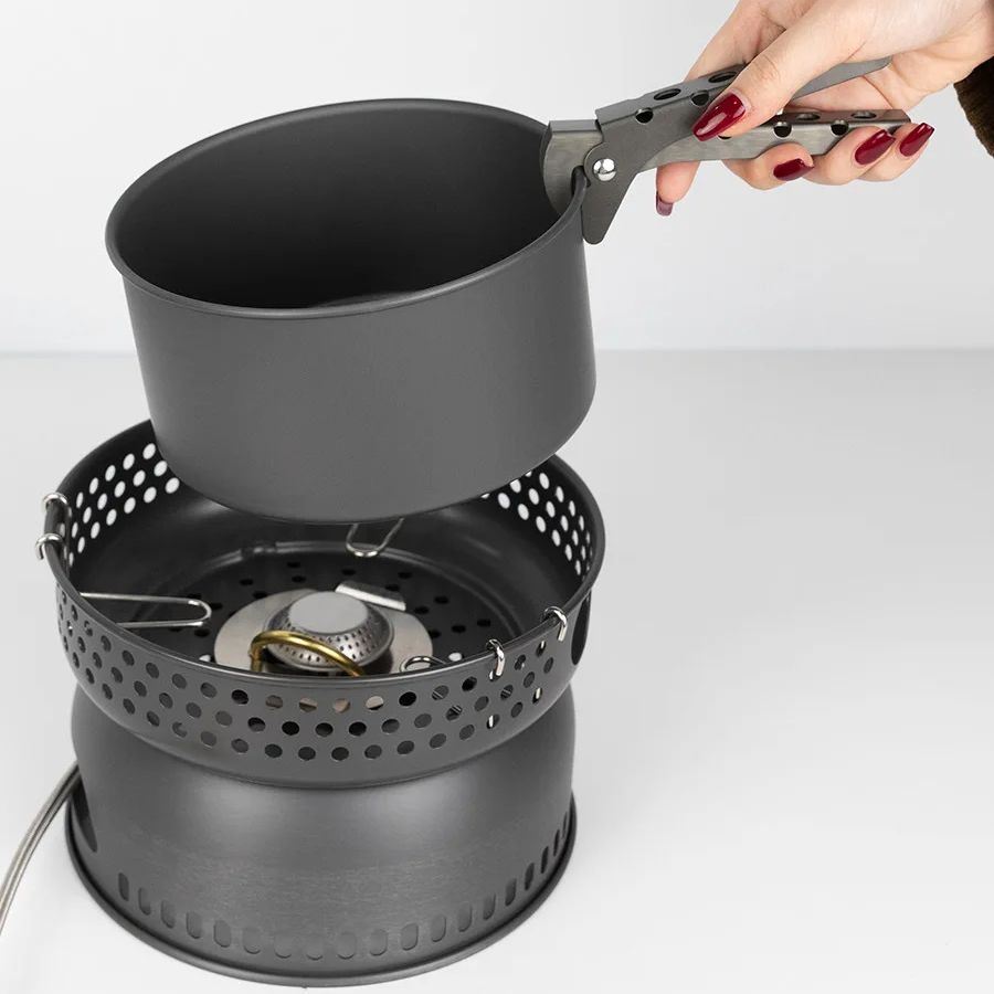 Camping Alloy Cooking Pot Fry  - Camping Cooking Pots And Pans Set review and price