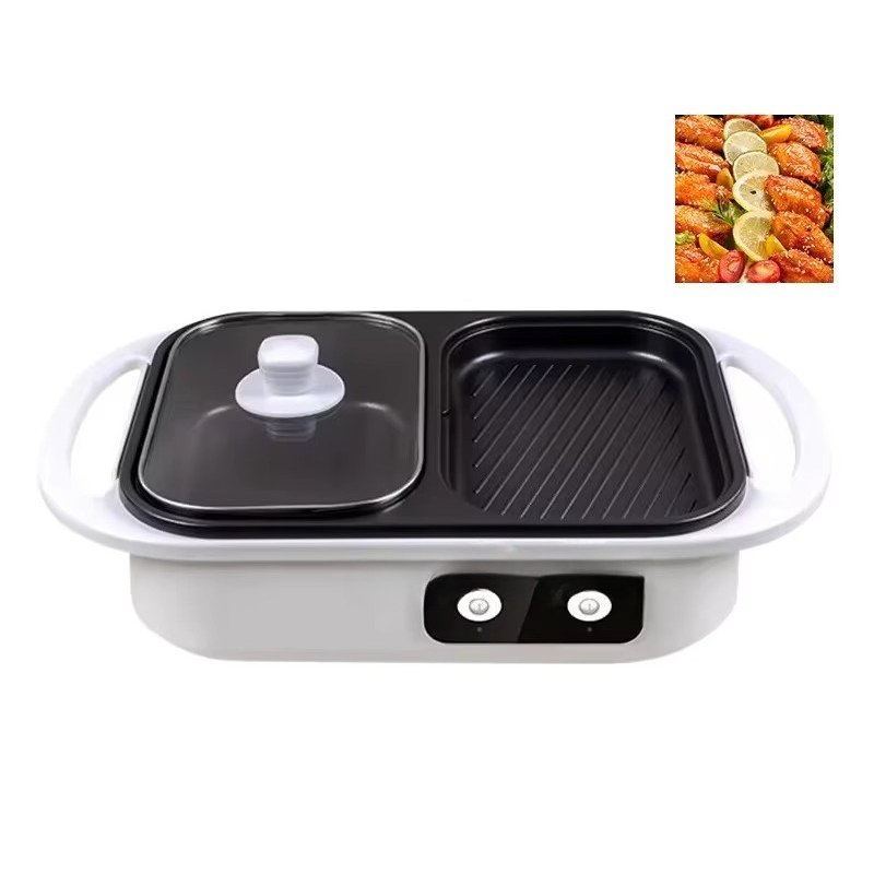 Non-stick barbecue hot pot mul - Camping Cooking Electric review and price