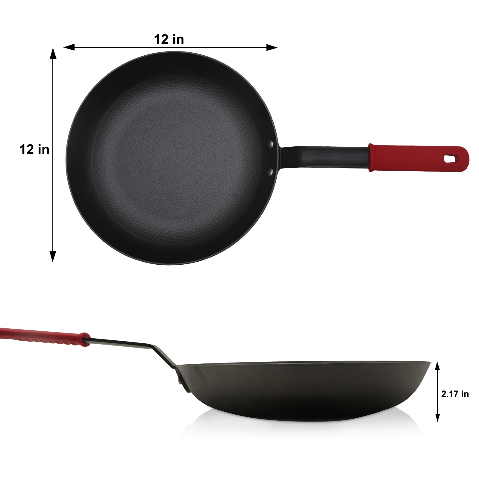 HANSMART 12In Pre-Seasoned Lig - Camping Cooking Without Gas review and price
