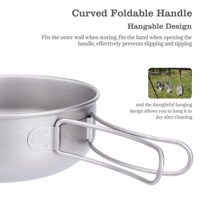 Boundless Voyage Titanium Camp - Camping Cooking Pots And Pans Set review and price