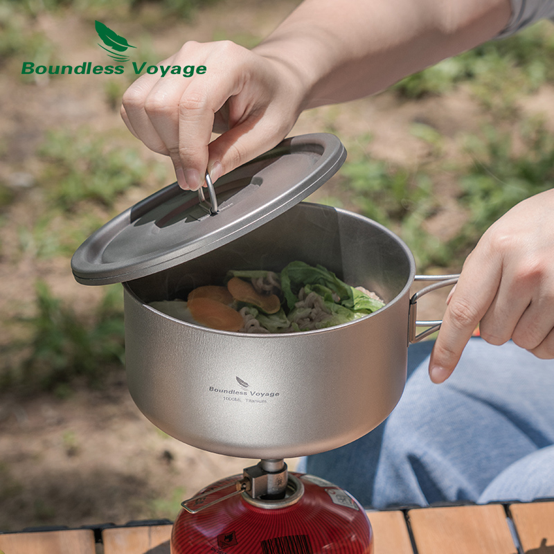 Boundless Voyage Titanium Camp - Camping Cooking Tin review and price