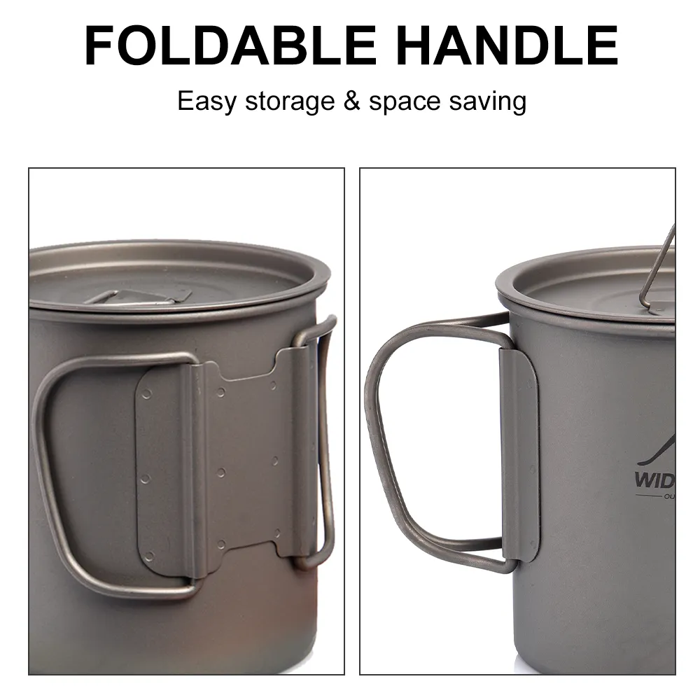 Widesea Camping Mug Titanium C - Camping Cooking Set Jetboil review and price