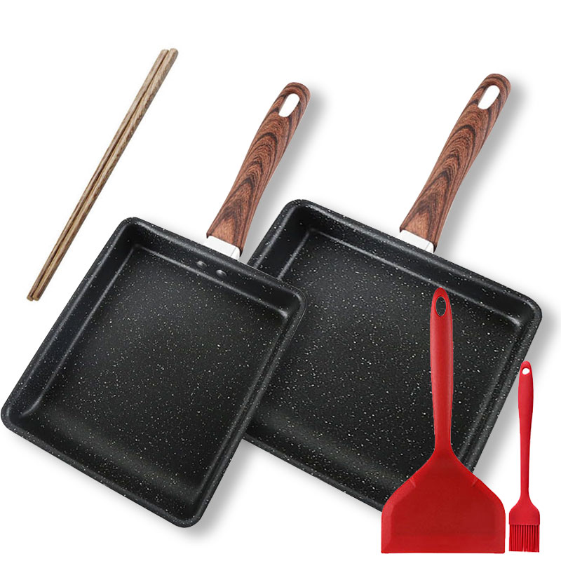 Japanese Omelette Pan Nonstick - Camping Cooking Without Gas review and price