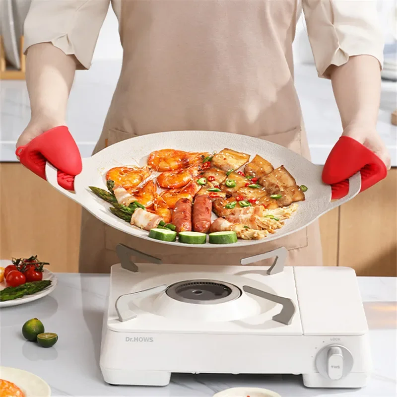 Nonstick Camping Round Frying  - Camping Cooking Without Gas review and price