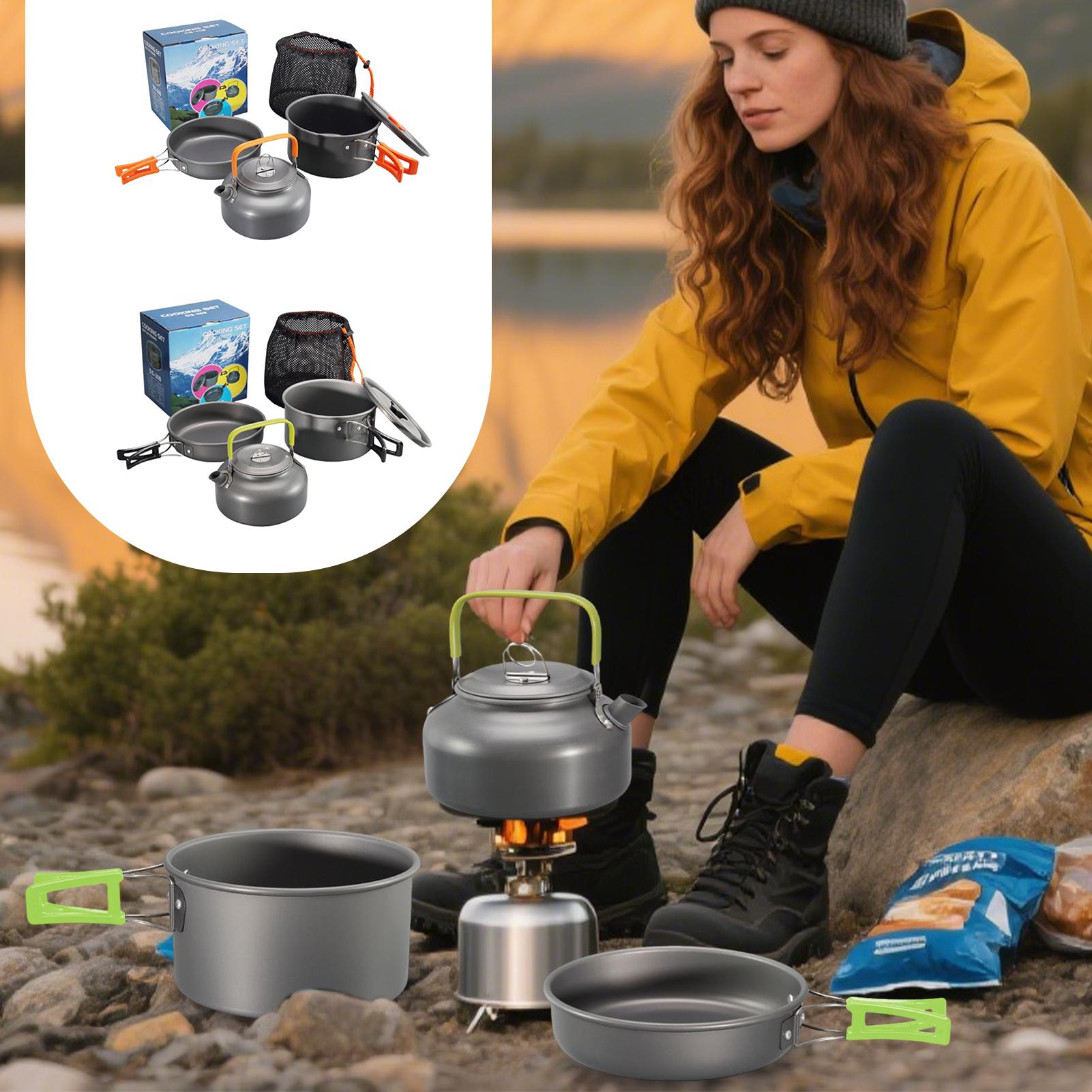 Camping Cookware Camping Cook  - Camping Cooking Pots And Pans Set review and price