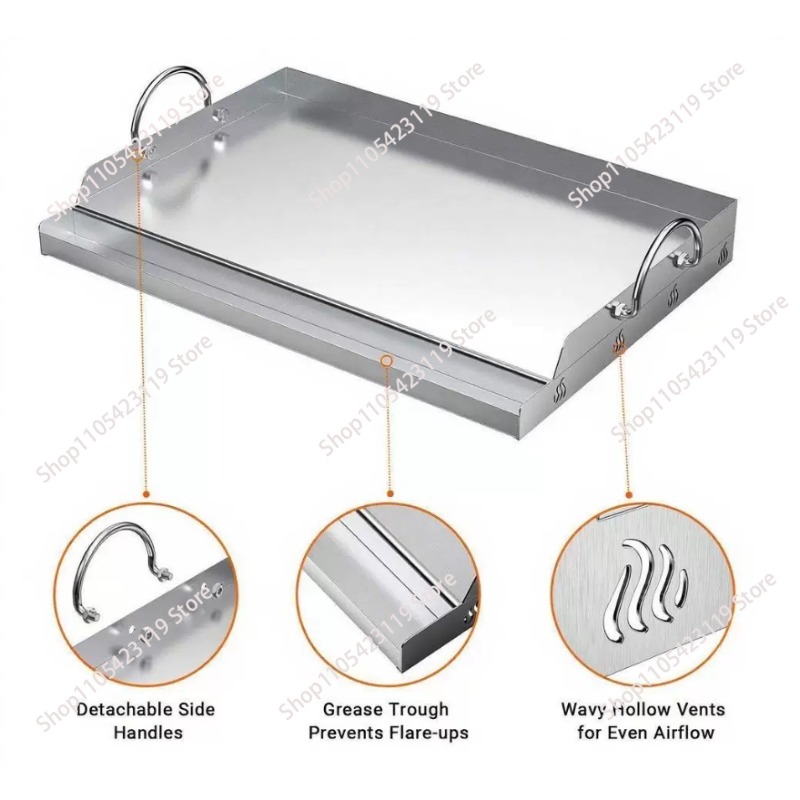 Stainless Steel Griddle BBQ To - Camping Cooking Flat Top review and price