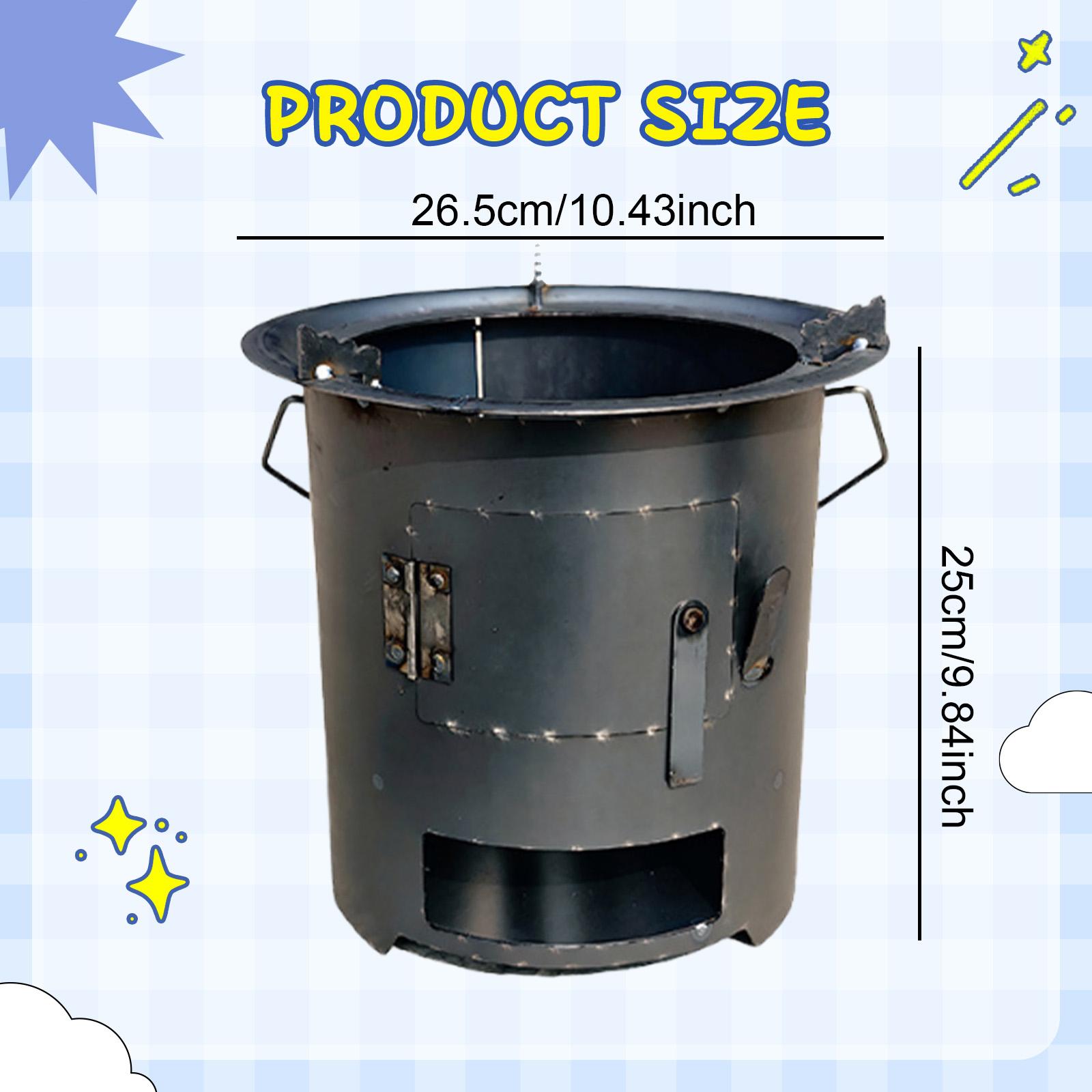 Wood Burning Furnace Cook over - Camping Cooking Over Fire review and price