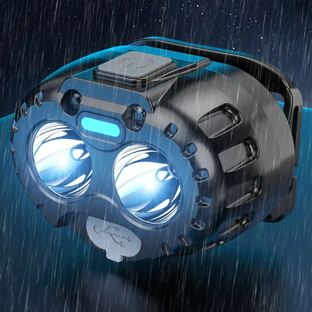 Powerful LED Headlamp IPX4 Wat - Camping Cooking Fish review and price
