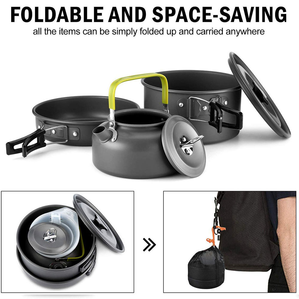 Outdoor camping cookware set m - Camping Outdoor Cooking Equipment review and price