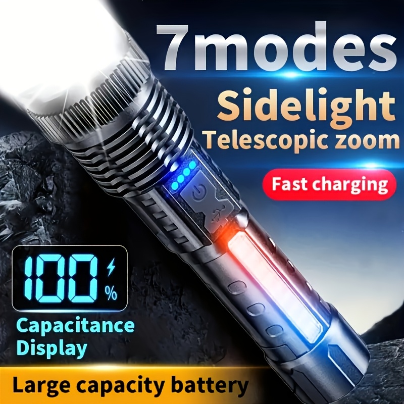 Powerful LED Flashlight Batter - Camping Cooking Fish review and price