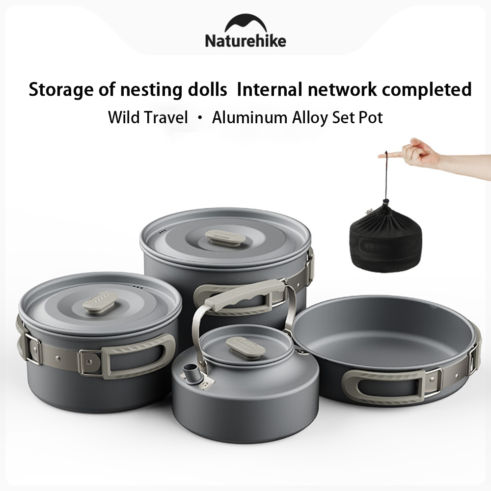 Naturehike Outdoor Pot Set,Cam - Camping Outdoor Cooking Equipment review and price