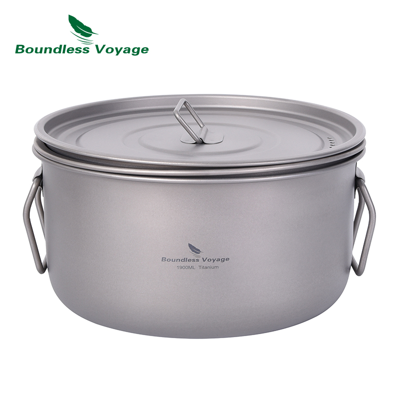 Boundless Voyage Camping Cooki - Camping Cooking Pots And Pans Set review and price