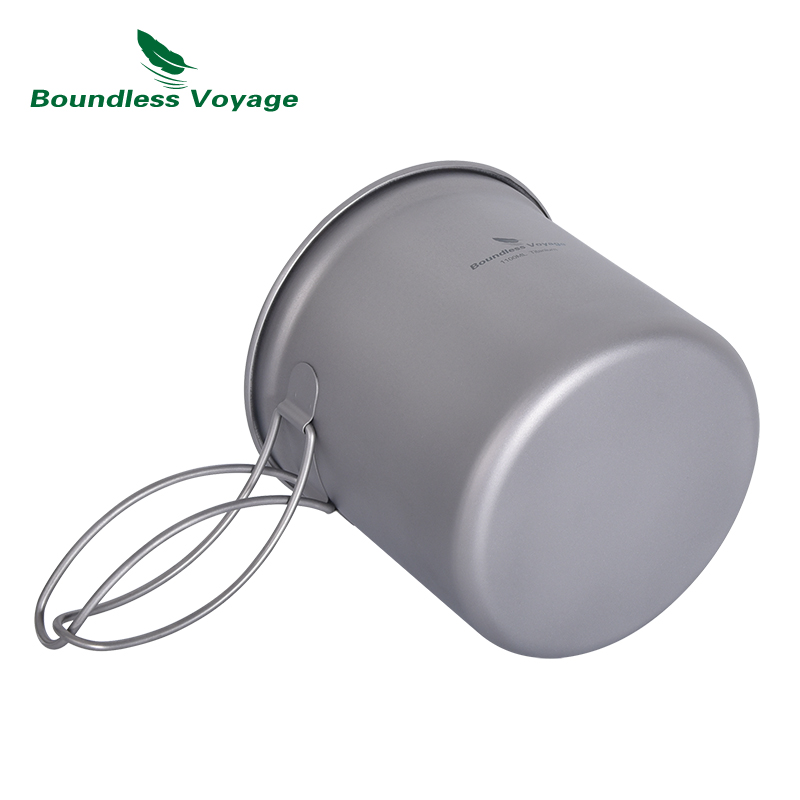 Boundless Voyage Titanium Pot  - Camping Cooking Pots And Pans Set review and price