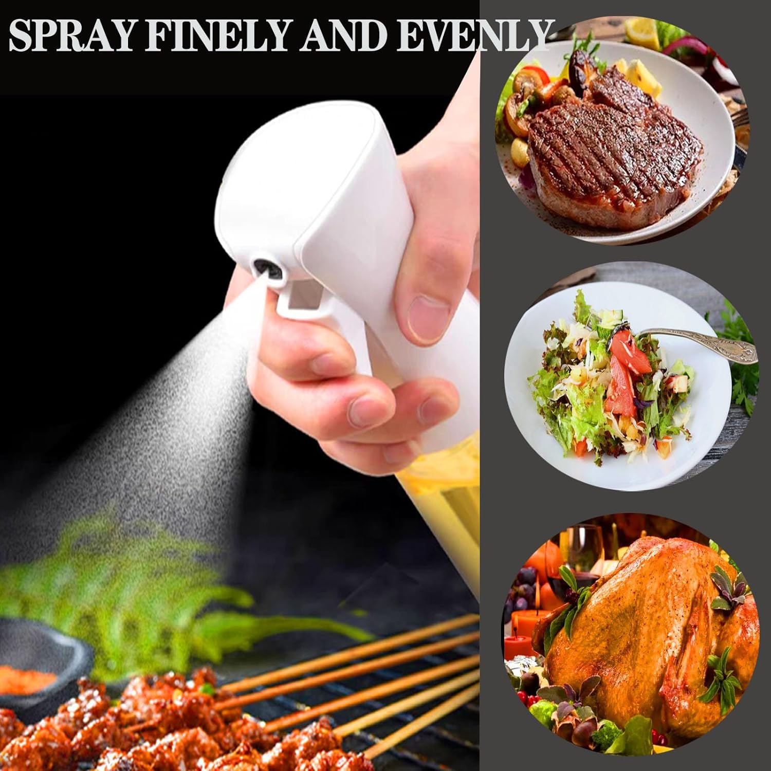 200/300ML Olive Oil Spray Bott - Camping Cooking Oil Container review and price