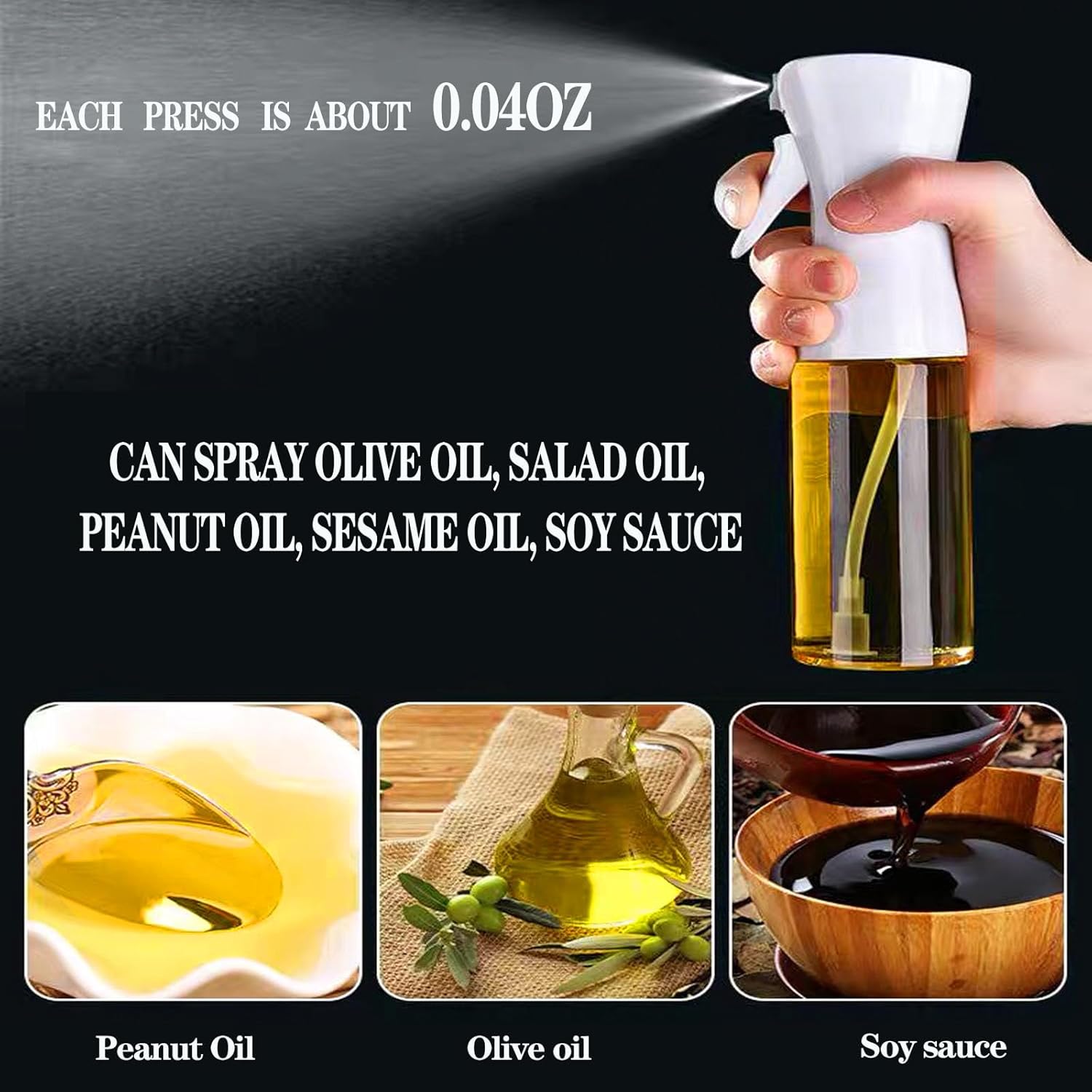 200/300ML Olive Oil Spray Bott - Camping Cooking Oil Container review and price